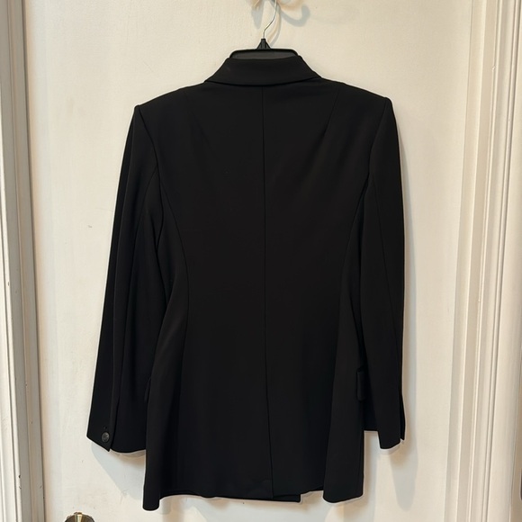 Rag & Bone Womens Warren Ponte Black Relaxed Fit Double-Breasted Blazer NWOT - Picture 11 of 13